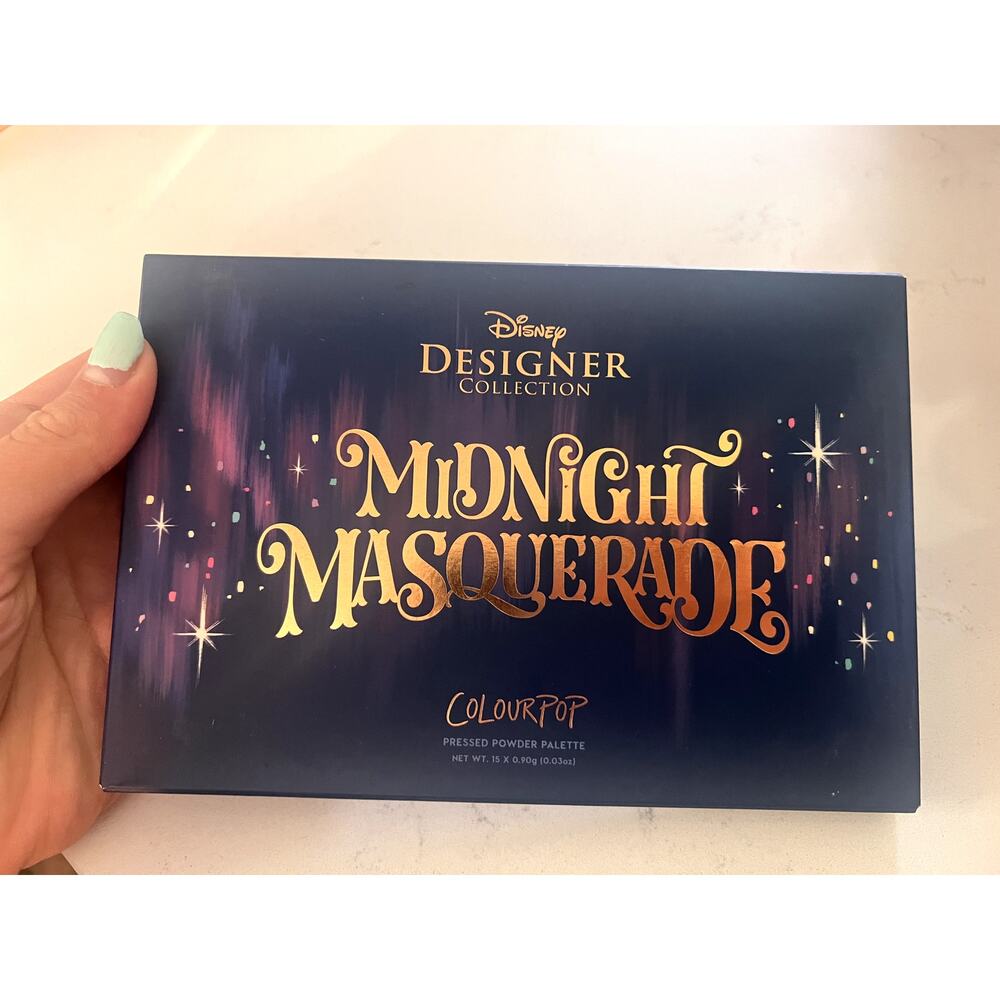 Midnight Masquerade Shadow Palette Colour Pop x Disney Designer Collection